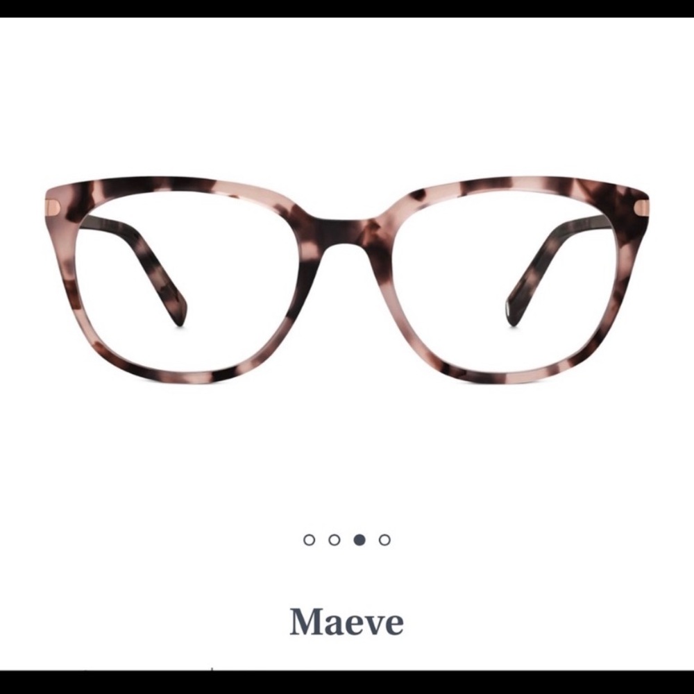 Warby Parker Maeve glasses. New and size 51-19-135